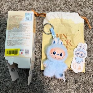 LETTER D - POPMART LABUBU PIN FOR LOVE